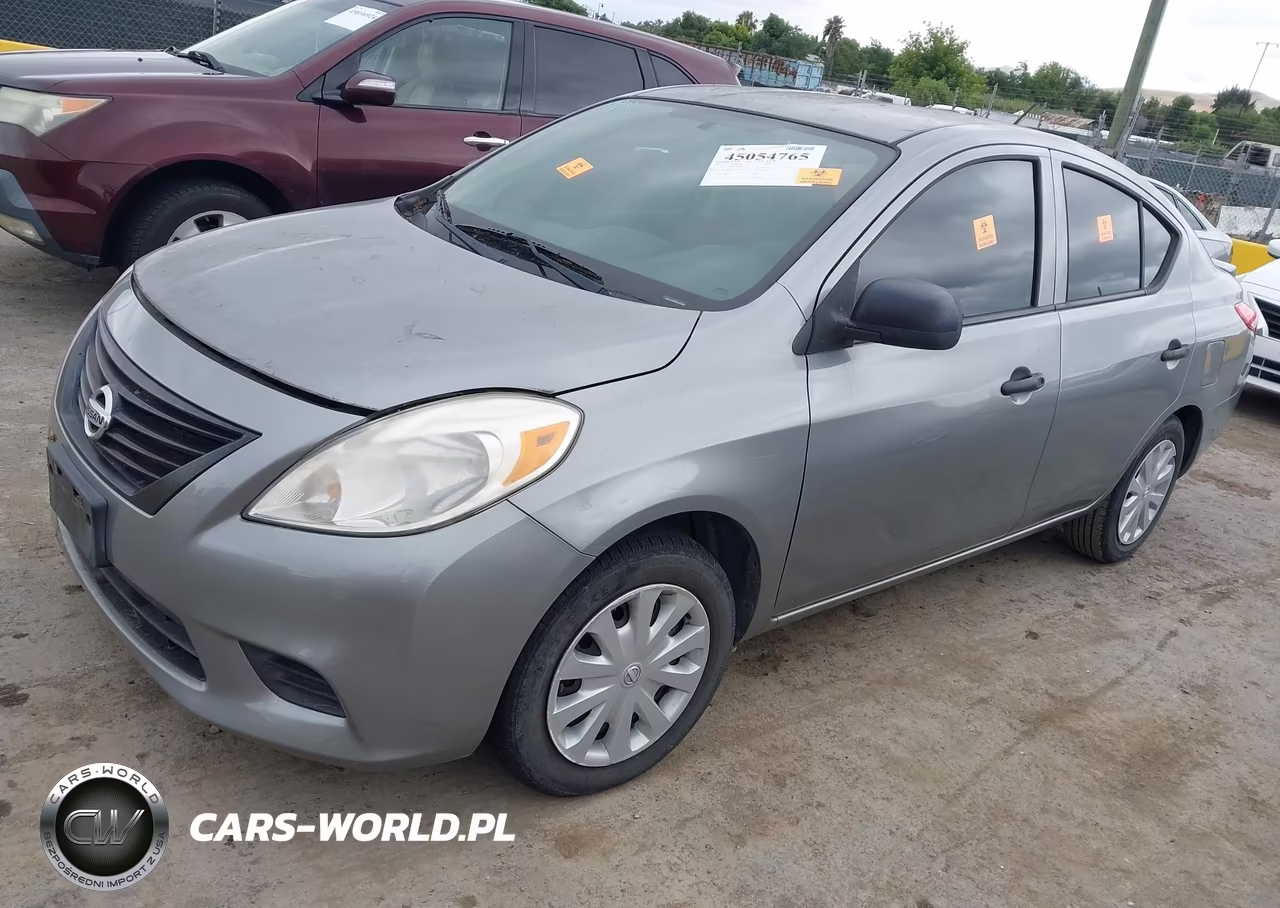 2014 Nissan Versa 1.6 S+ VIN:3N1CN7AP2EL821861 - 2