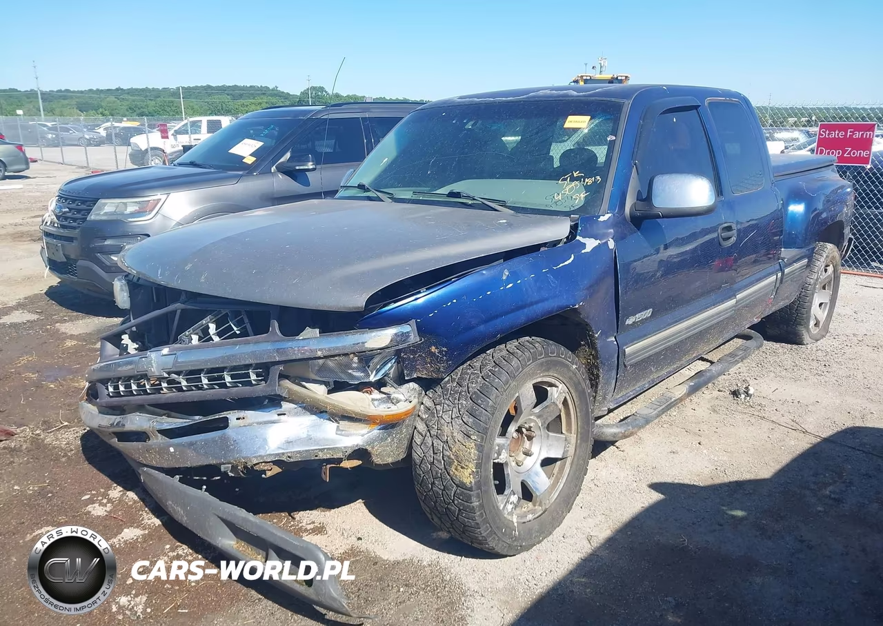 2000 Chevrolet Silverado 1500 Ls VIN:1GCEC19V2YZ317853 - 2