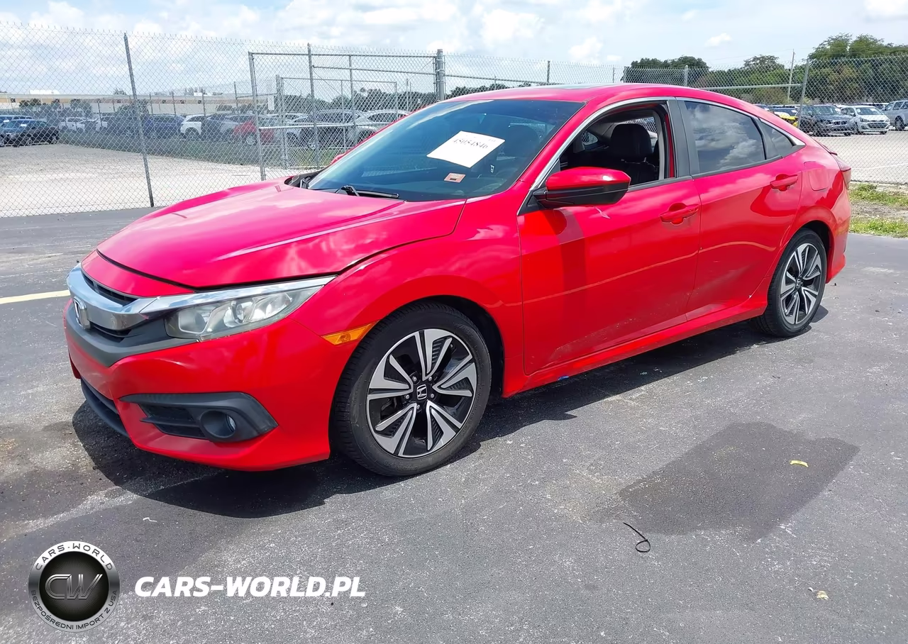 2016 Honda Civic Ex-L VIN:2HGFC1F71GH645775 - 2
