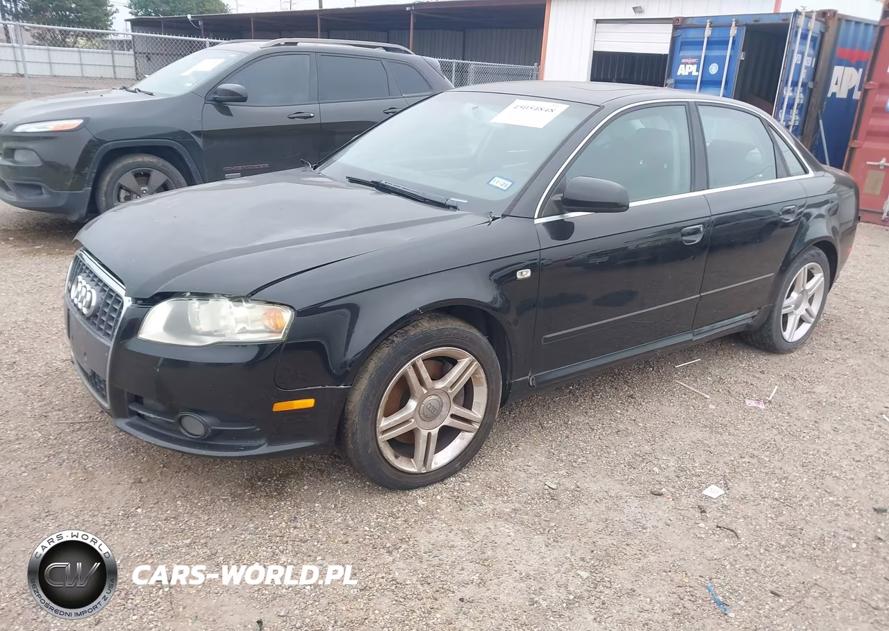 2008 Audi A4 2.0T VIN:WAUDF78E88A065528 - 2