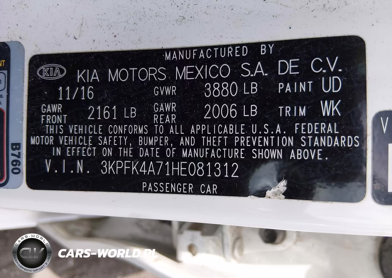 2017 Kia Forte Lx VIN:3KPFK4A71HE081312 - 9