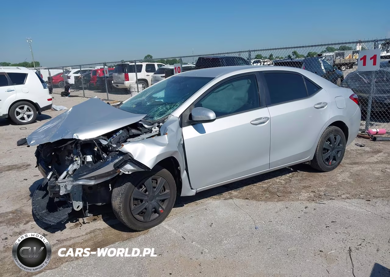 2014 Toyota Corolla Le VIN:2T1BURHE4EC004549 - 2