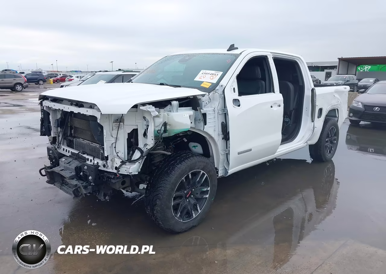 2022 GMC Sierra 1500 4Wd Short Box Elevation VIN:1GTUUCET4NZ502099 - 2