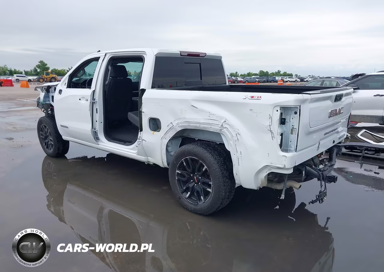 2022 GMC Sierra 1500 4Wd Short Box Elevation VIN:1GTUUCET4NZ502099 - 3