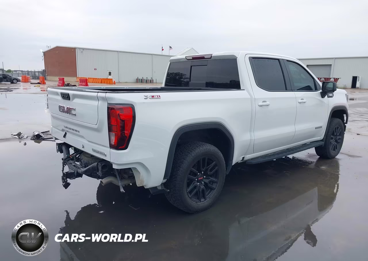 2022 GMC Sierra 1500 4Wd Short Box Elevation VIN:1GTUUCET4NZ502099 - 4