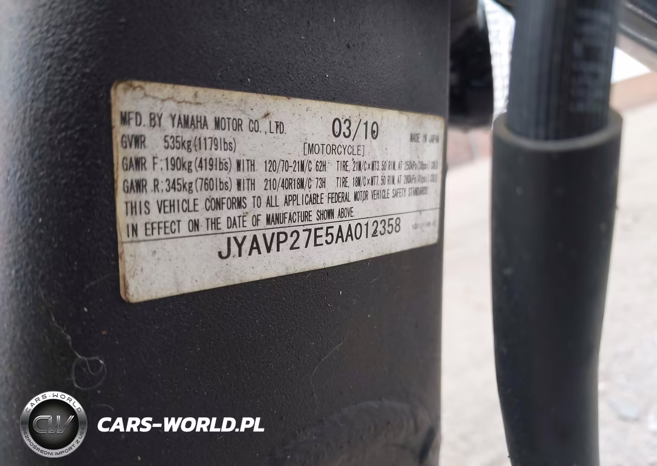 2010 Yamaha Xv1900 Cu VIN:JYAVP27E5AA012358 - 10