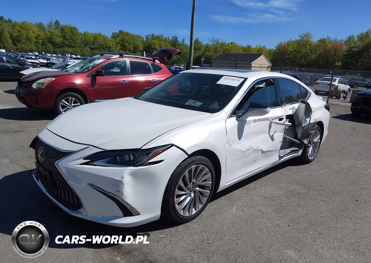 2020 Lexus Es 300H Luxury VIN:58AE21B16LU008276 - 2
