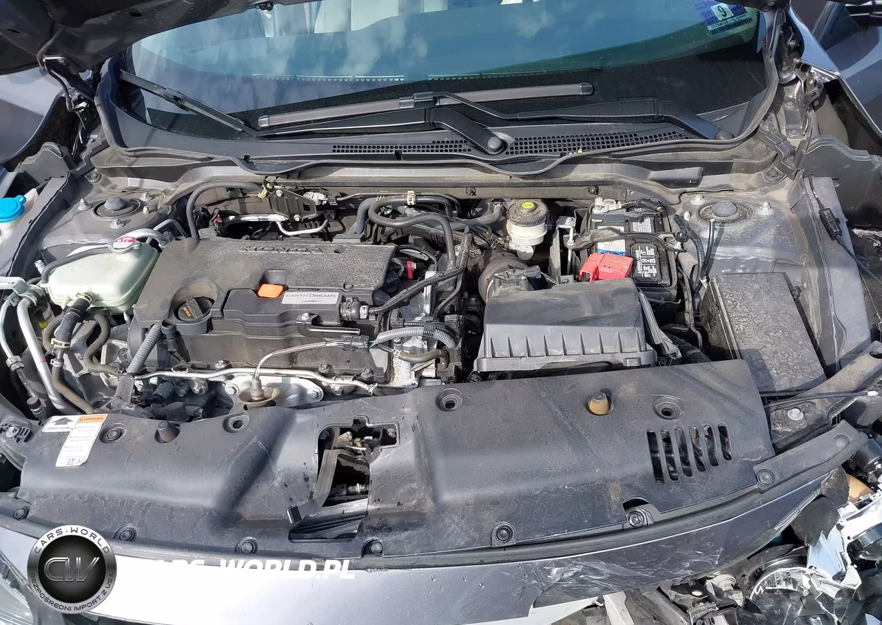 2019 Honda Civic Lx VIN:2HGFC2F6XKH589910 - 10