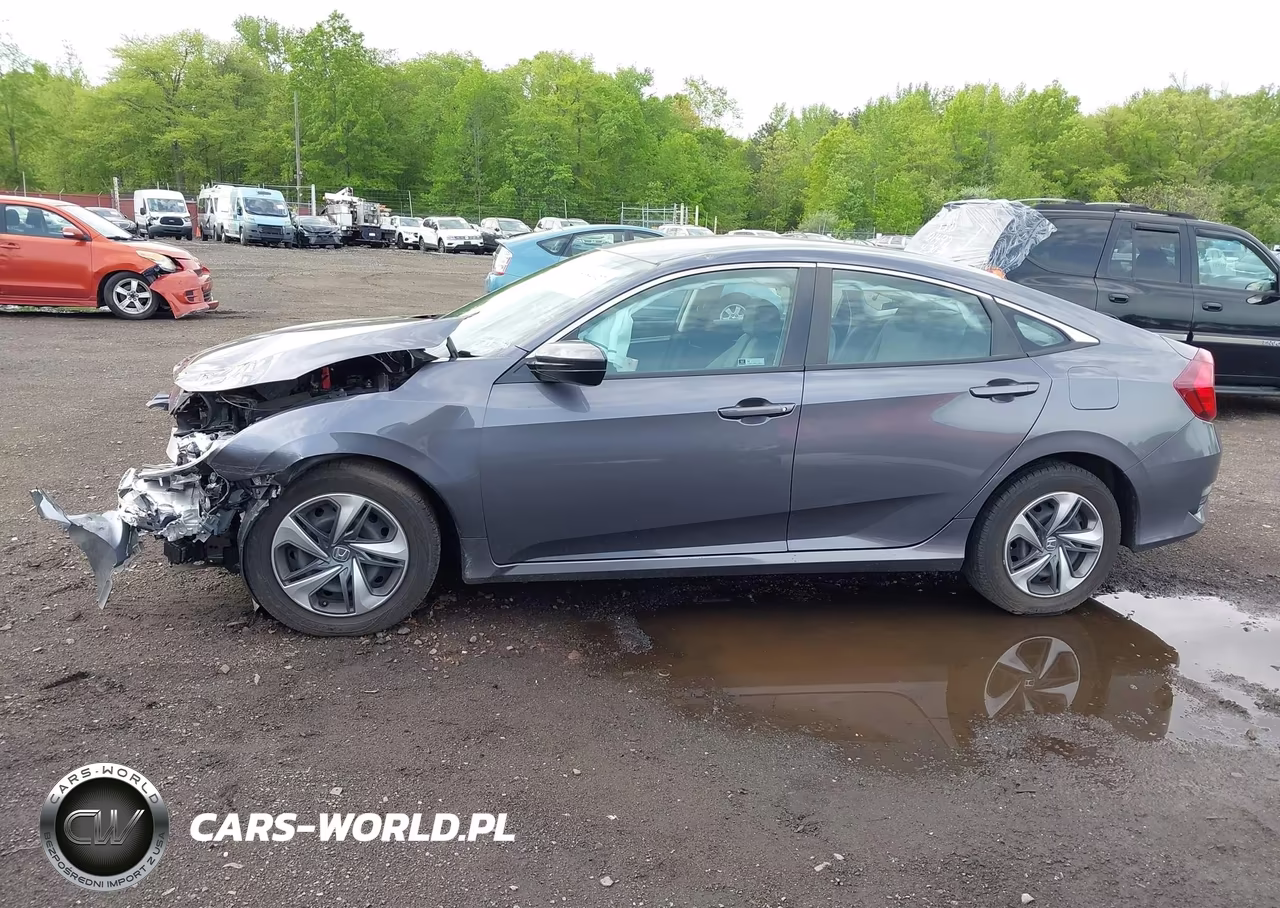 2019 Honda Civic Lx VIN:2HGFC2F6XKH589910 - 14