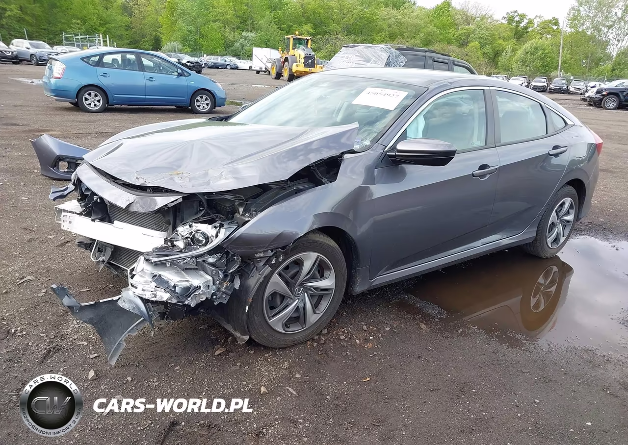 2019 Honda Civic Lx VIN:2HGFC2F6XKH589910 - 2