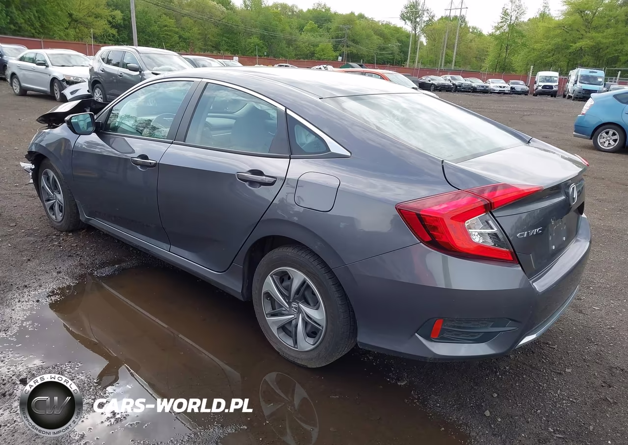 2019 Honda Civic Lx VIN:2HGFC2F6XKH589910 - 3