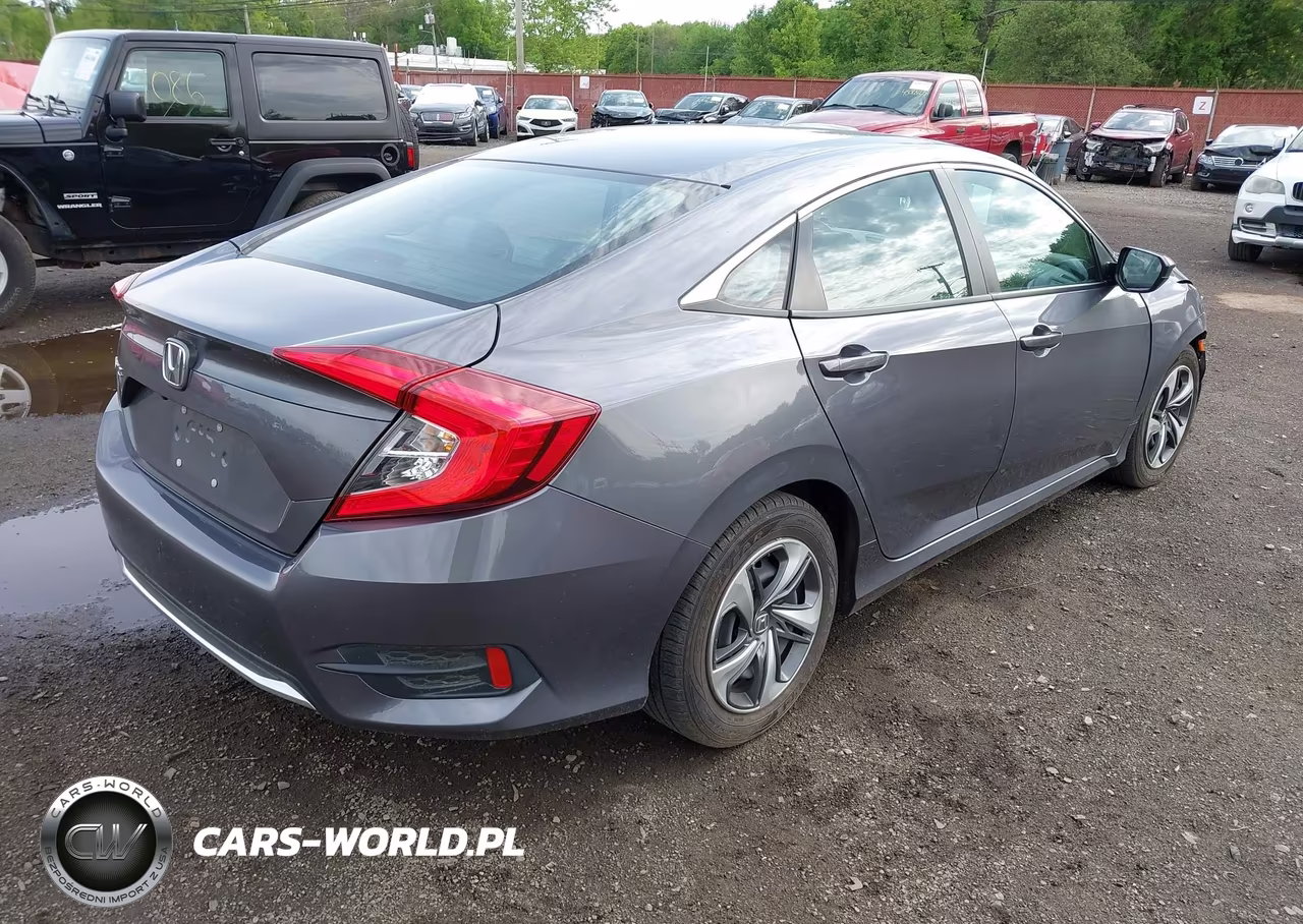 2019 Honda Civic Lx VIN:2HGFC2F6XKH589910 - 4