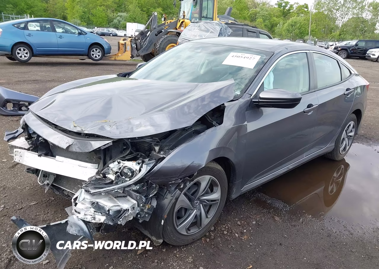 2019 Honda Civic Lx VIN:2HGFC2F6XKH589910 - 6
