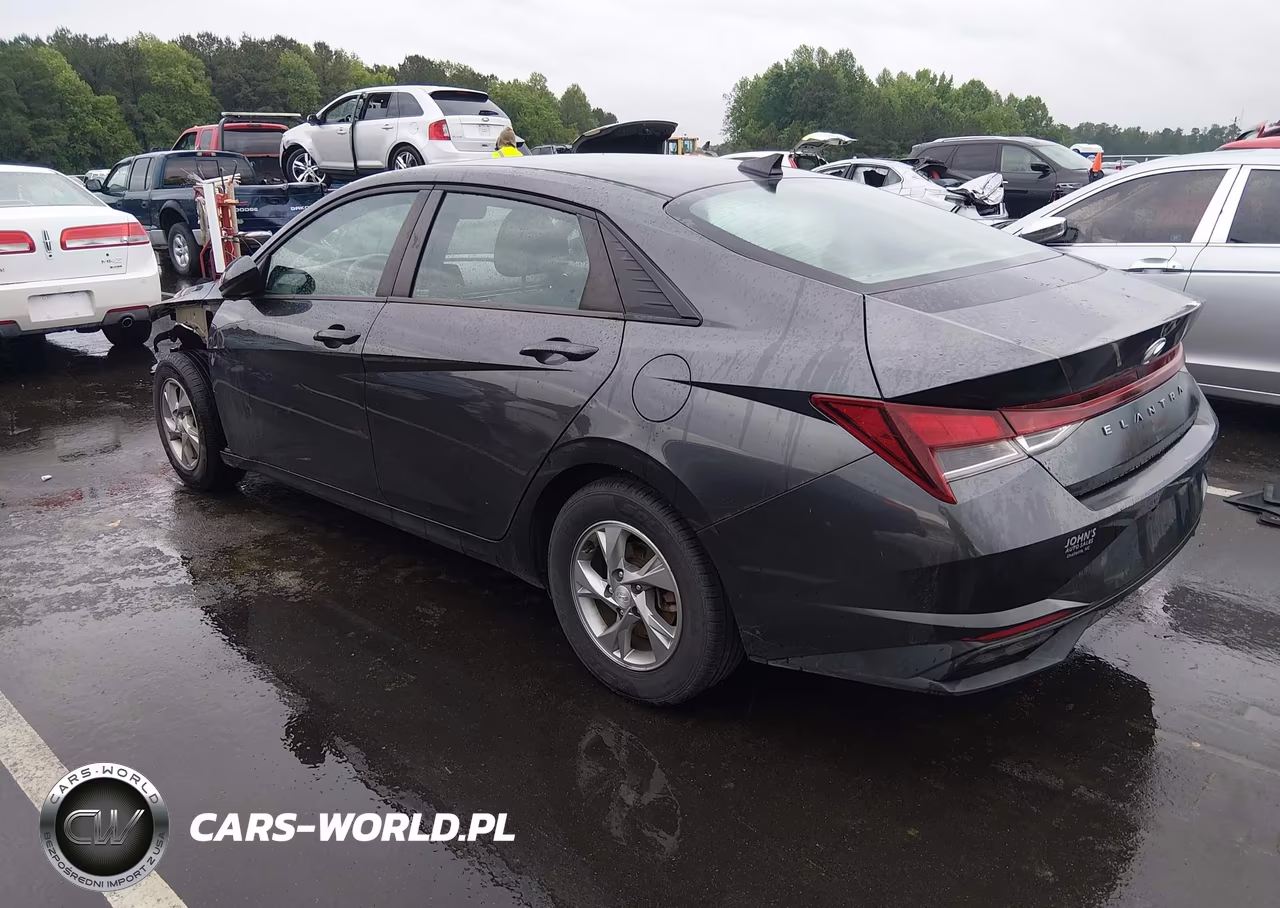 2021 Hyundai Elantra Se VIN:5NPLL4AG1MH048204 - 3