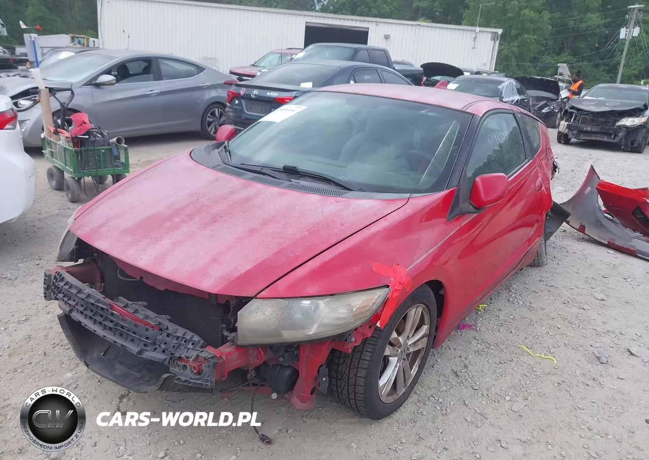 2011 Honda Cr-Z Ex VIN:JHMZF1D60BS015761 - 2
