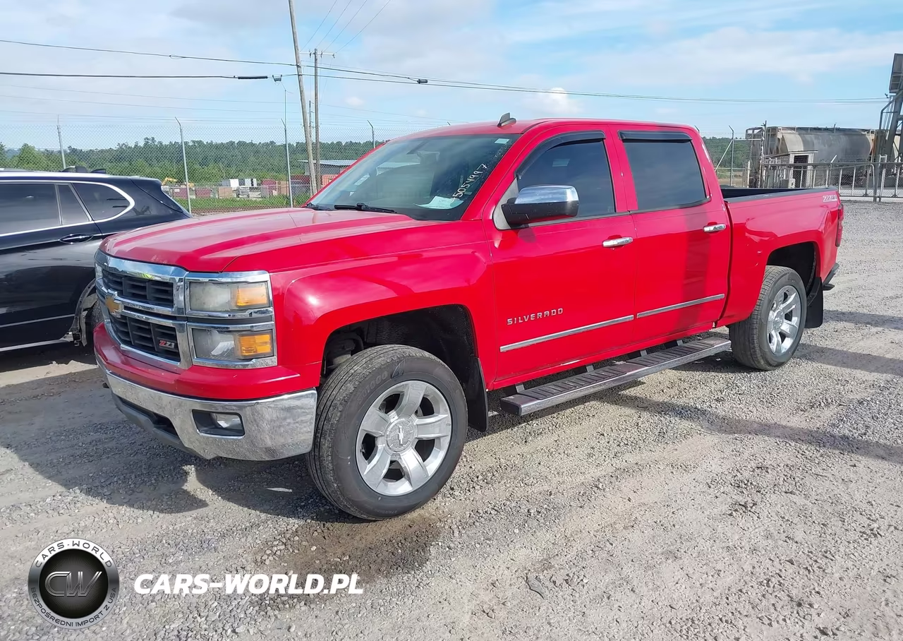 2014 Chevrolet Silverado 1500 2Lt VIN:3GCUKREC7EG277380 - 2
