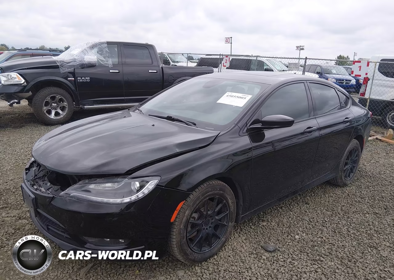 2015 Chrysler 200 S VIN:1C3CCCDG0FN540719 - 2