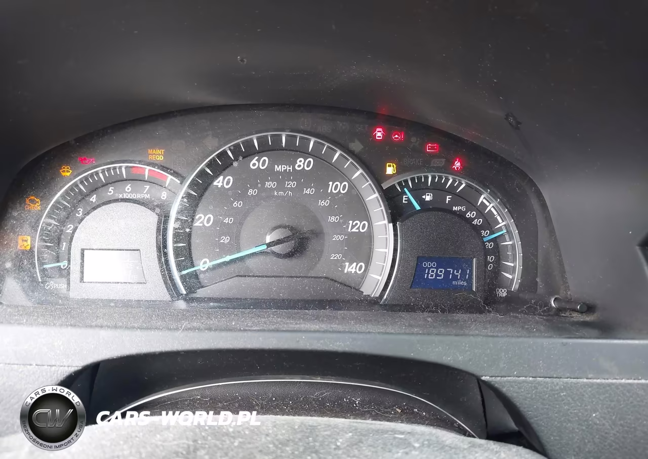 2012 Toyota Camry Xle VIN:4T1BF1FK5CU525540 - 7