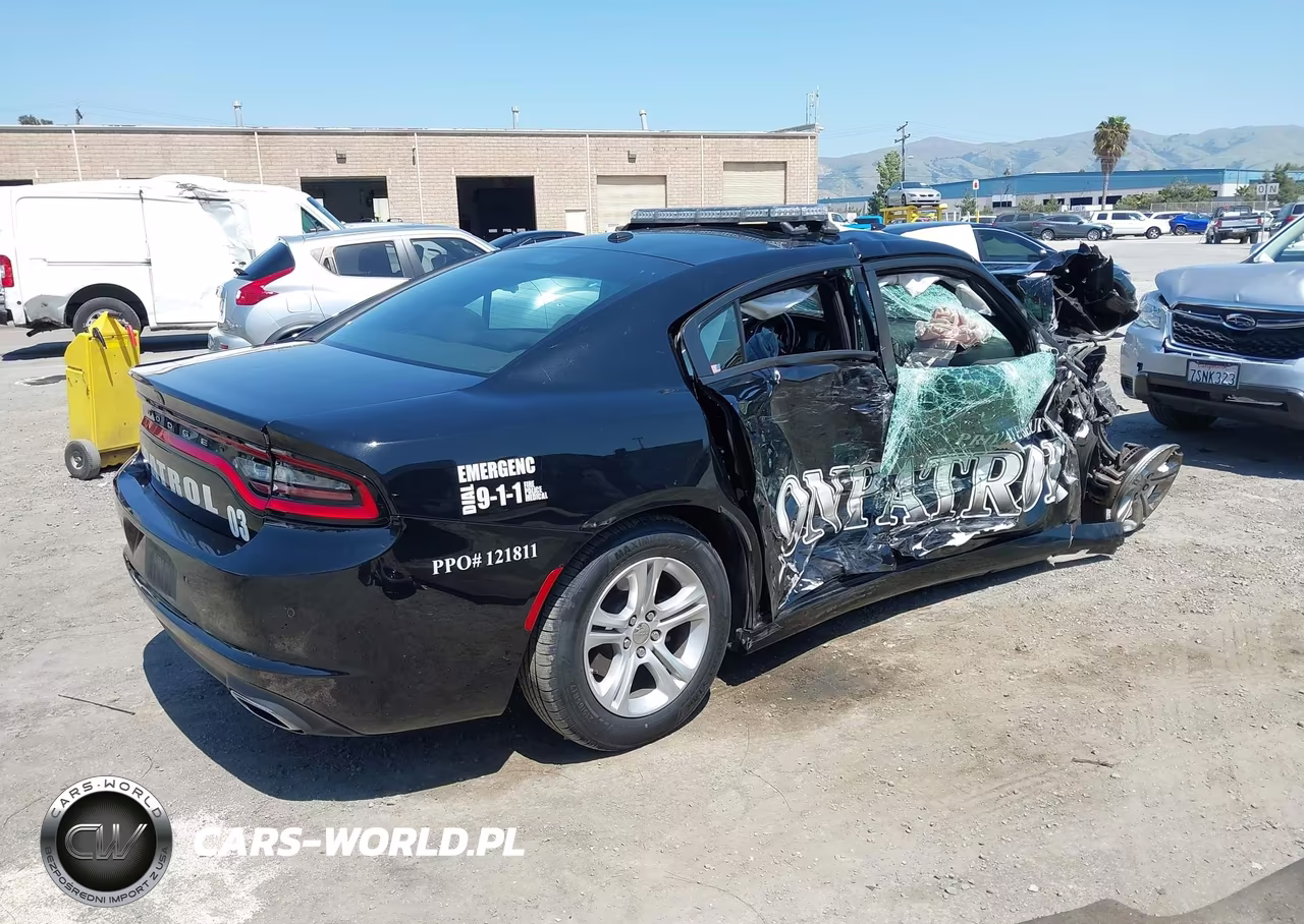 2022 Dodge Charger Sxt Rwd VIN:2C3CDXBGXNH251099 - 4