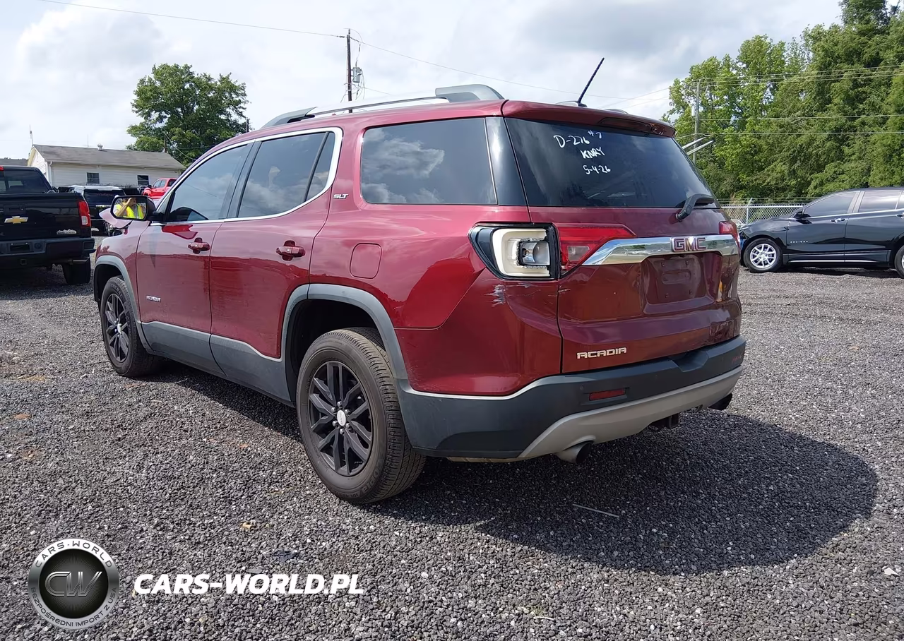 2018 GMC Acadia Slt-1 VIN:1GKKNMLS5JZ134079 - 3