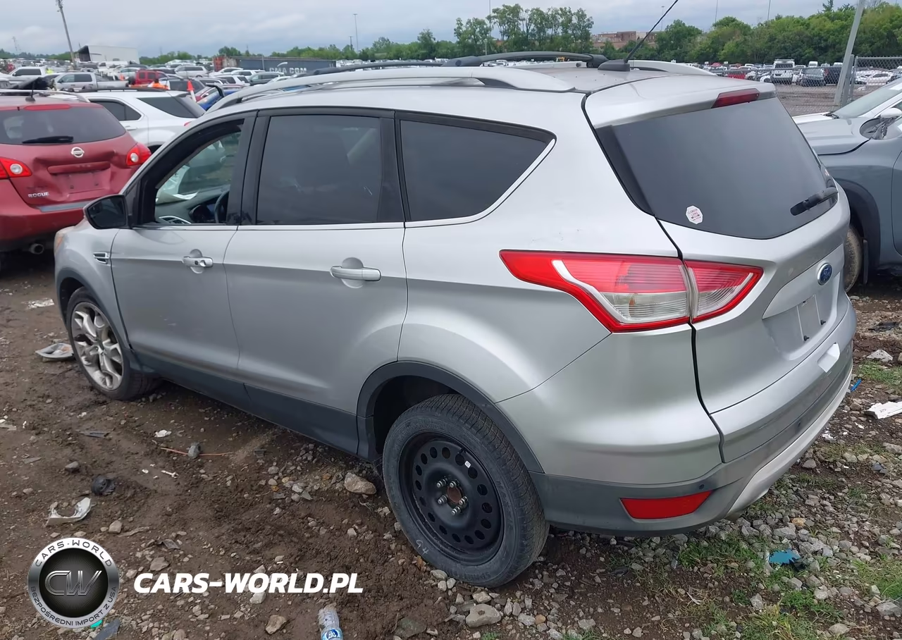 2013 Ford Escape Titanium VIN:1FMCU0J96DUB60490 - 3
