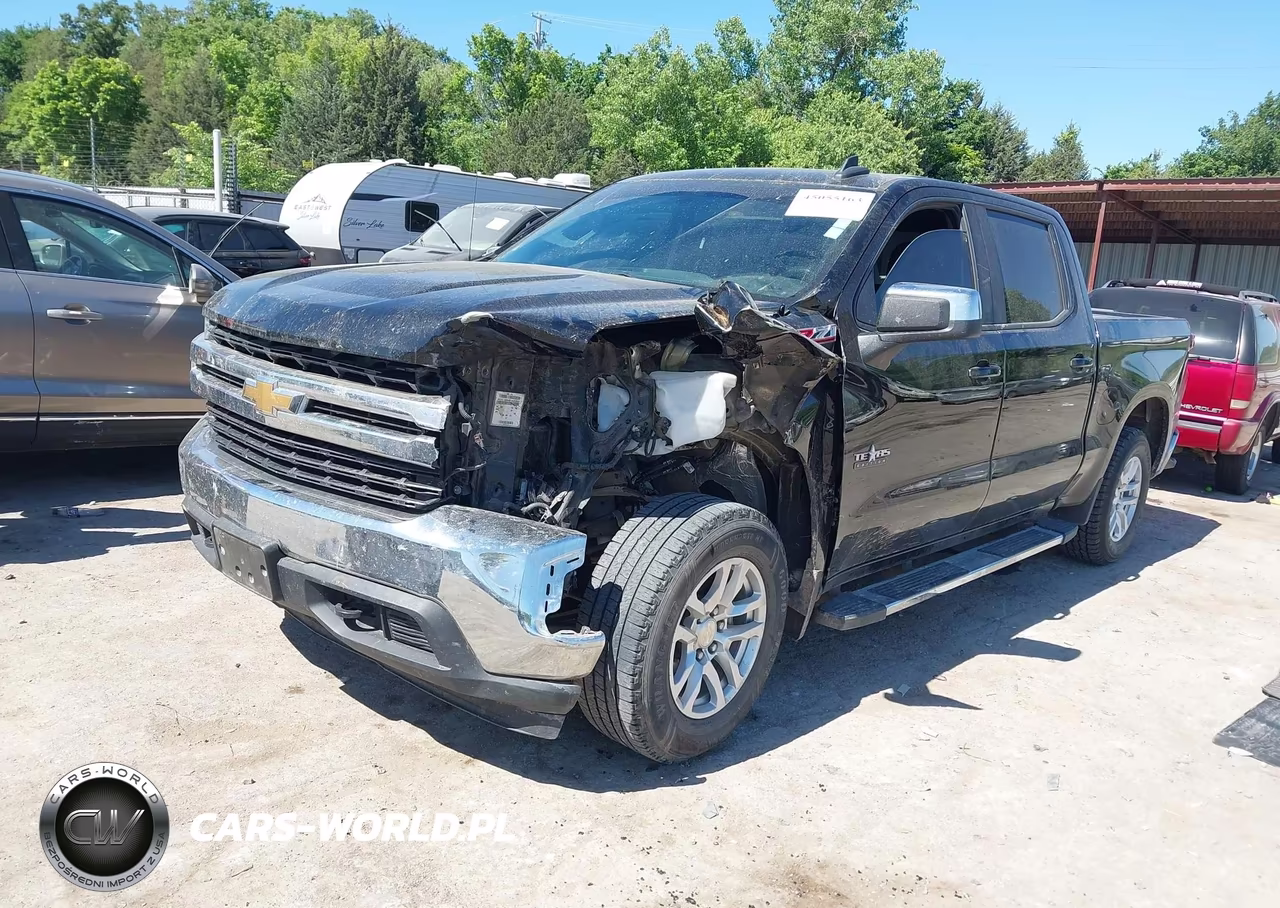 2020 Chevrolet Silverado 1500 4Wd Short Bed Lt VIN:3GCUYDED0LG154589 - 2
