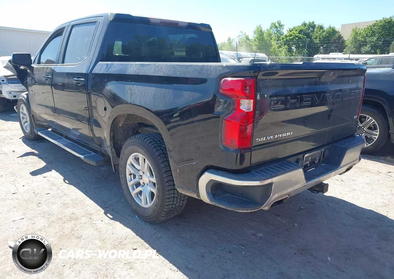 2020 Chevrolet Silverado 1500 4Wd Short Bed Lt VIN:3GCUYDED0LG154589 - 3