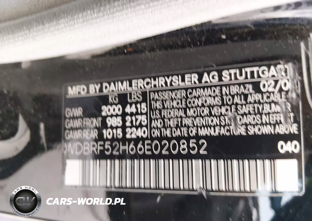2006 Mercedes-Benz C-Class Sport VIN:WDBRF52H66E020852 - 9