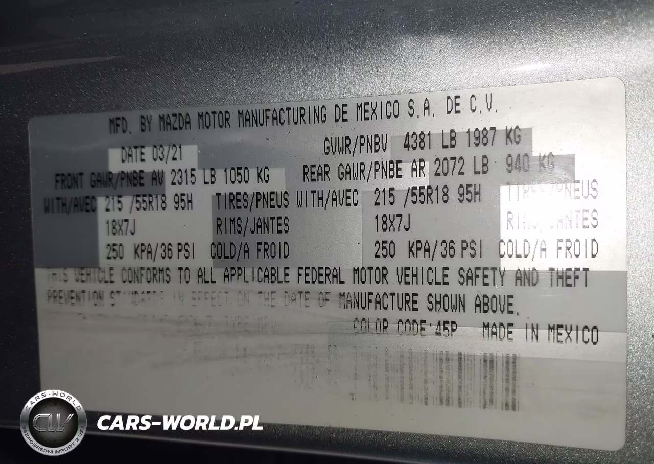2021 Mazda Cx-30 Select VIN:3MVDMBBL7MM256257 - 9