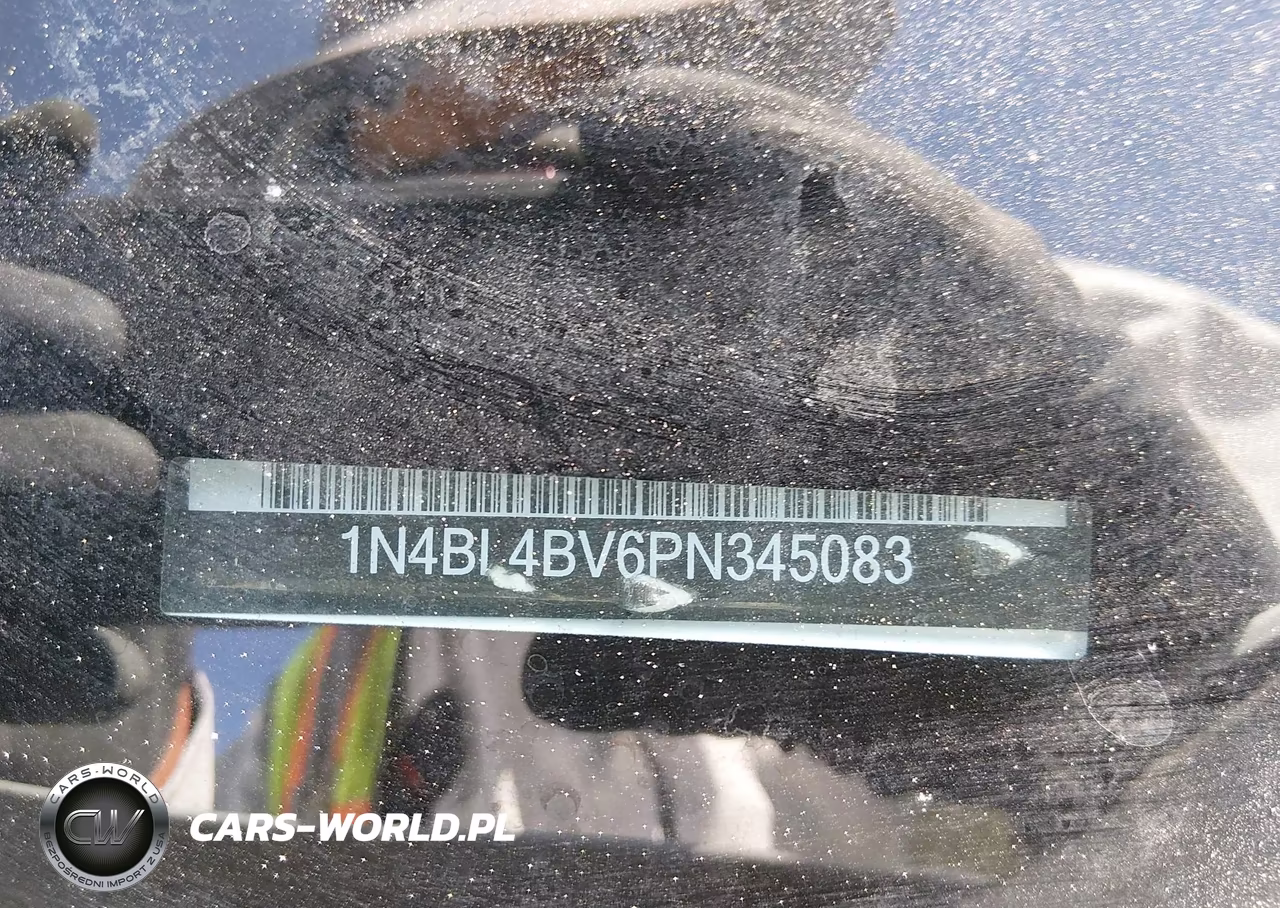 2023 Nissan Altima S Fwd VIN:1N4BL4BV6PN345083 - 9