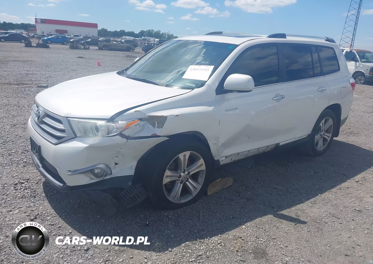 2013 Toyota Highlander Limited V6 VIN:5TDDK3EH1DS214946 - 2