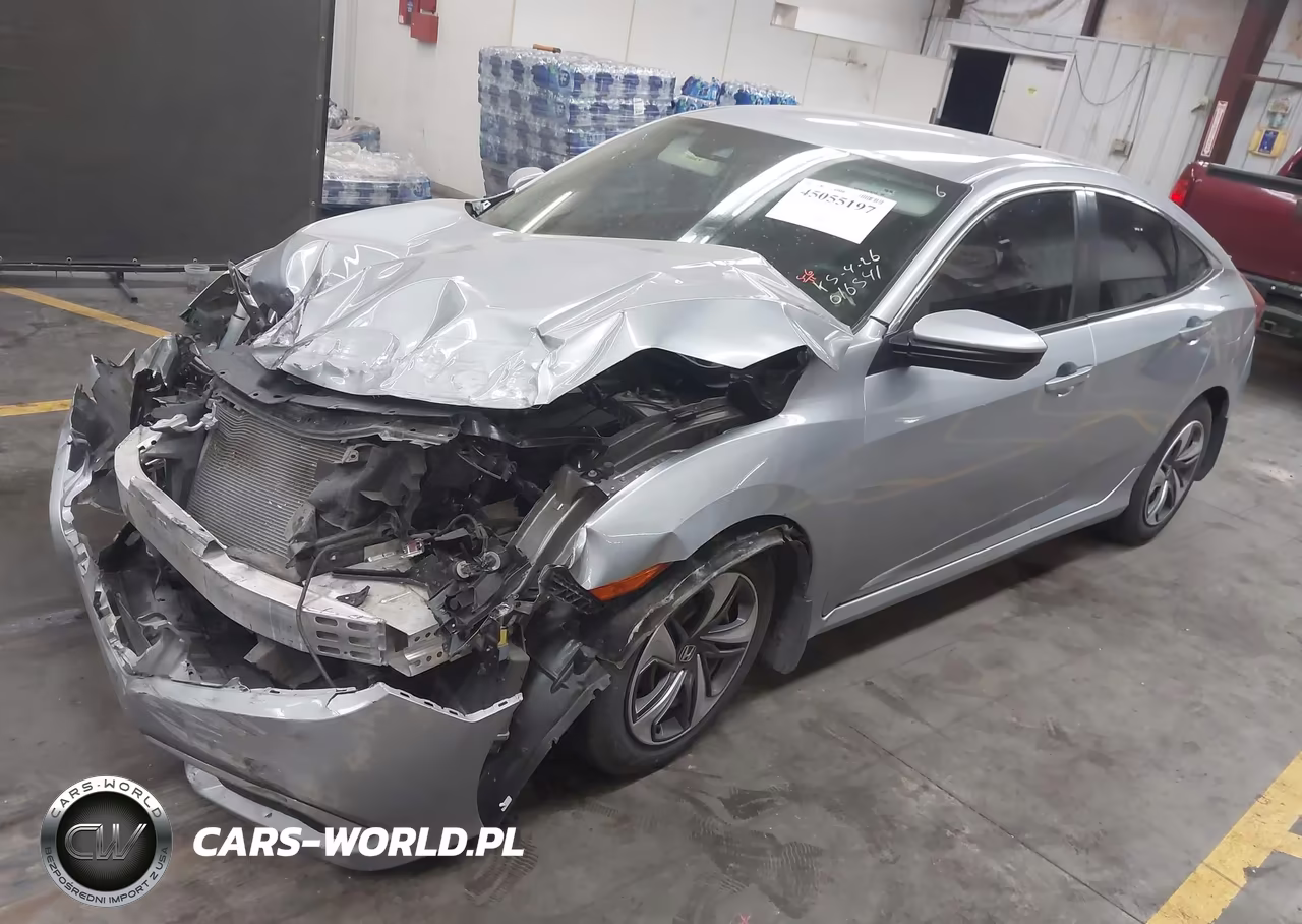 2020 Honda Civic Lx VIN:19XFC2F67LE016541 - 2