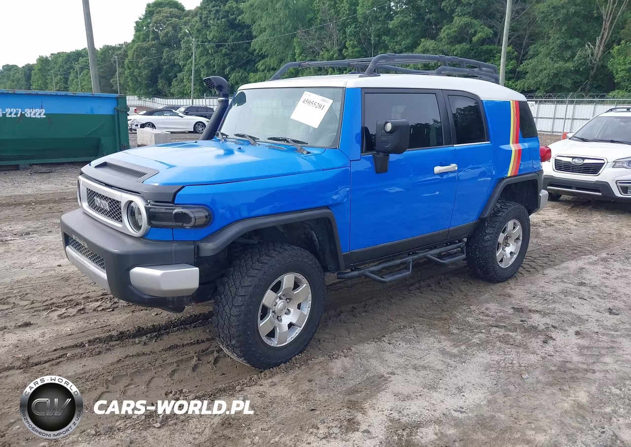 2008 Toyota Fj Cruiser VIN:JTEBU11F88K045804 - 2