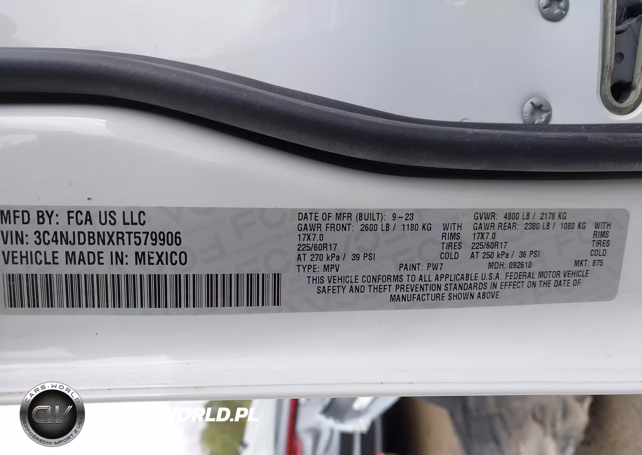 2024 Jeep Compass Latitude 4X4 VIN:3C4NJDBNXRT579906 - 9