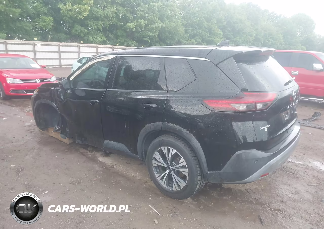 2021 Nissan Rogue Sv Fwd VIN:5N1AT3BA5MC717349 - 3