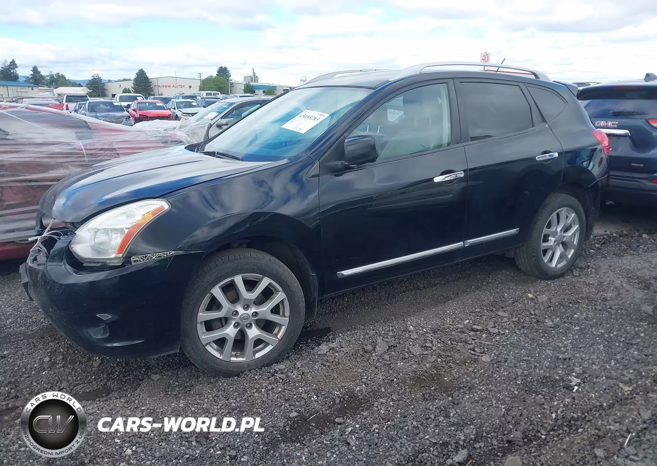 2013 Nissan Rogue Sv W-Sl Pkg VIN:JN8AS5MV1DW621000 - 2