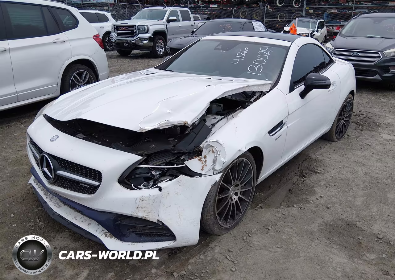 2017 Mercedes-Benz Amg Slc 43 VIN:WDDPK6GA2HF130029 - 2