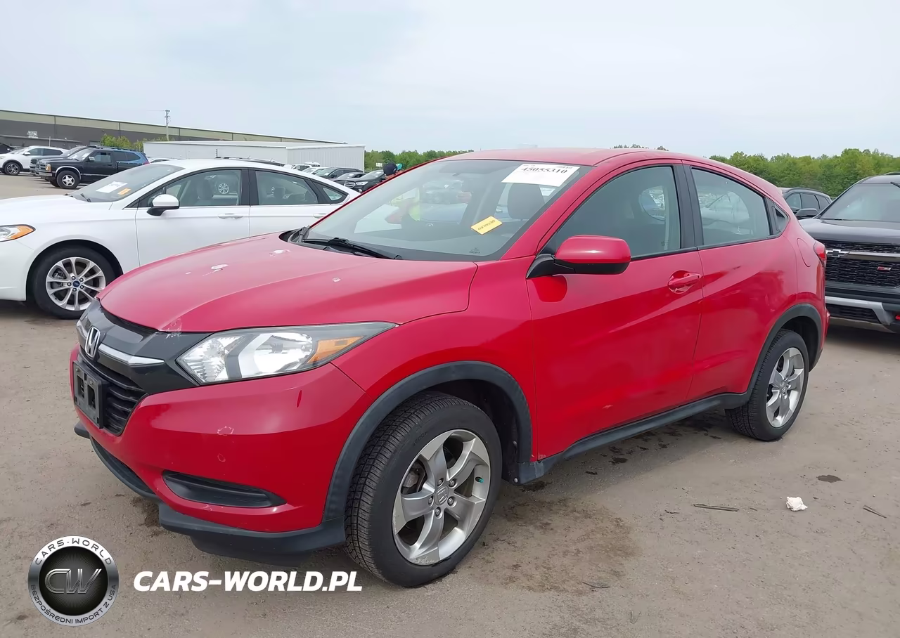 2017 Honda Hr-V Lx VIN:3CZRU6H35HG700630 - 2
