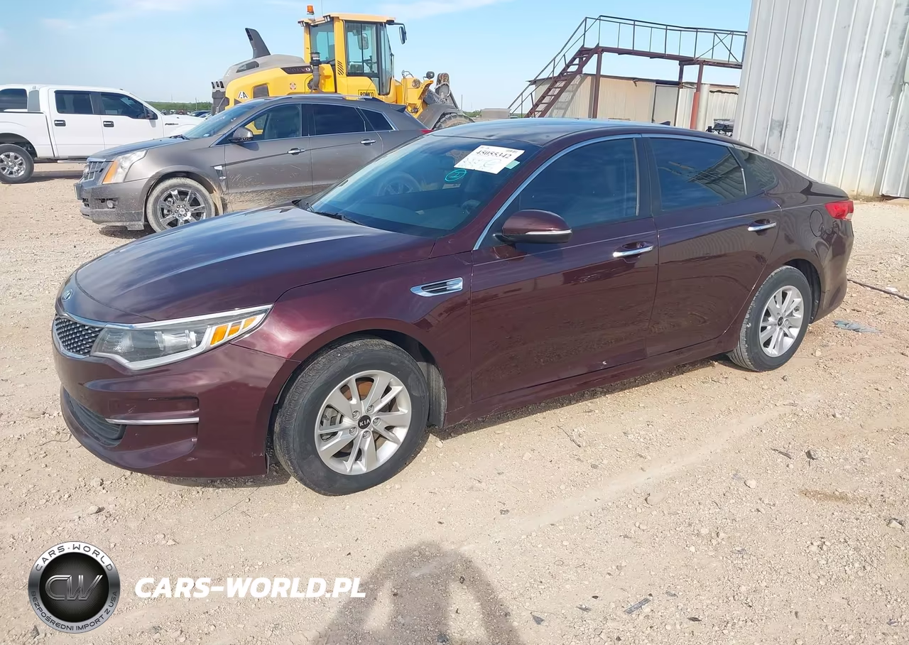 2017 Kia Optima Lx VIN:5XXGT4L36HG136467 - 2