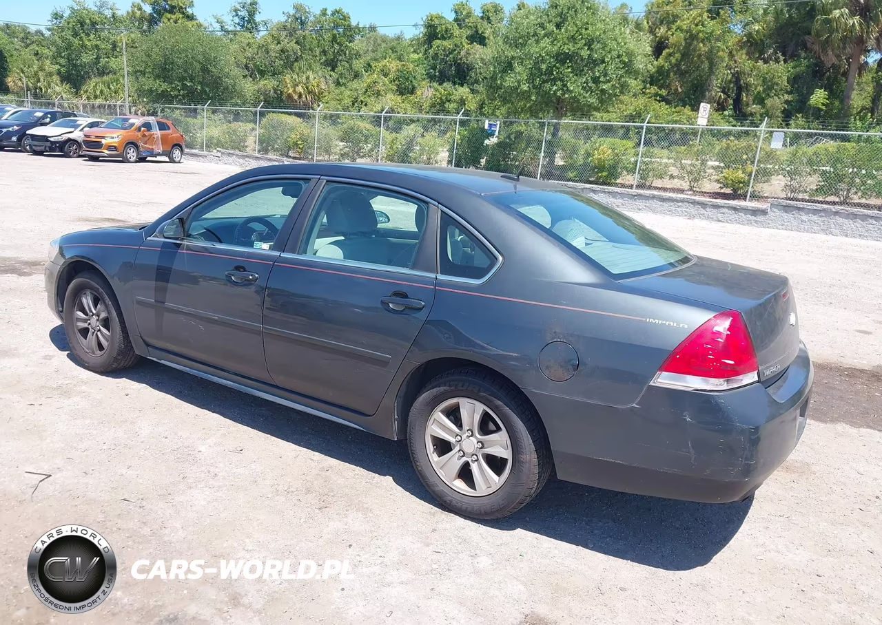 2013 Chevrolet Impala Ls VIN:2G1WA5E35D1151443 - 3