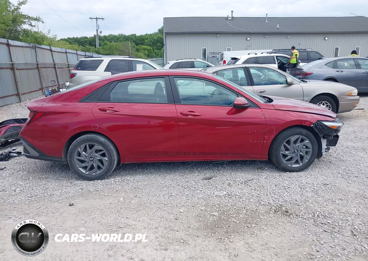 2024 Hyundai Elantra Sel VIN:KMHLM4DG4RU638639 - 14