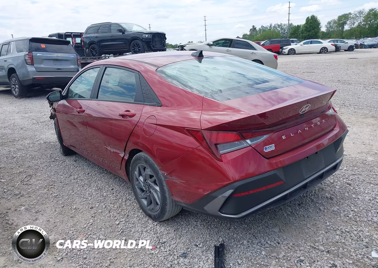2024 Hyundai Elantra Sel VIN:KMHLM4DG4RU638639 - 3