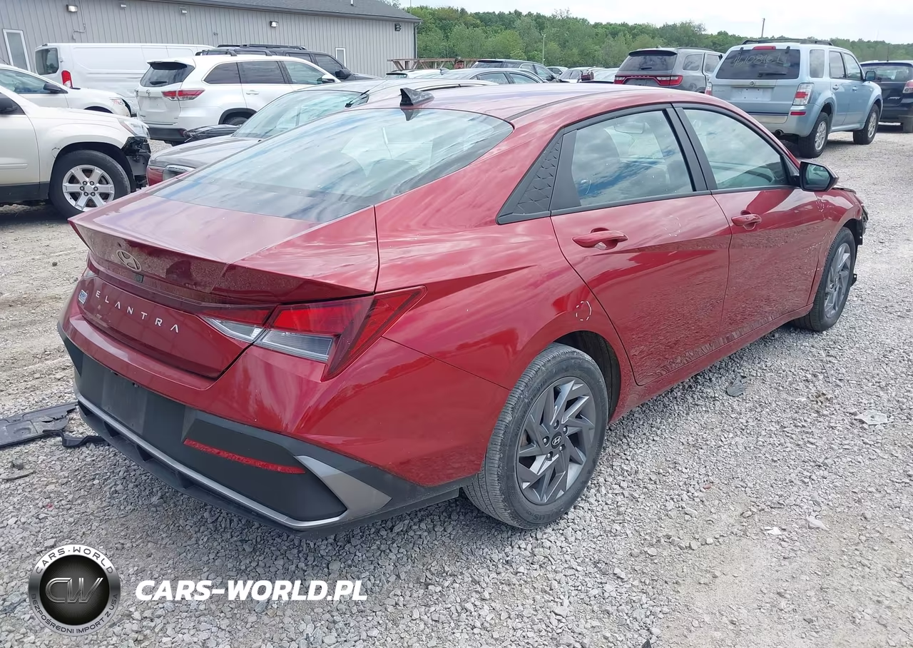 2024 Hyundai Elantra Sel VIN:KMHLM4DG4RU638639 - 4