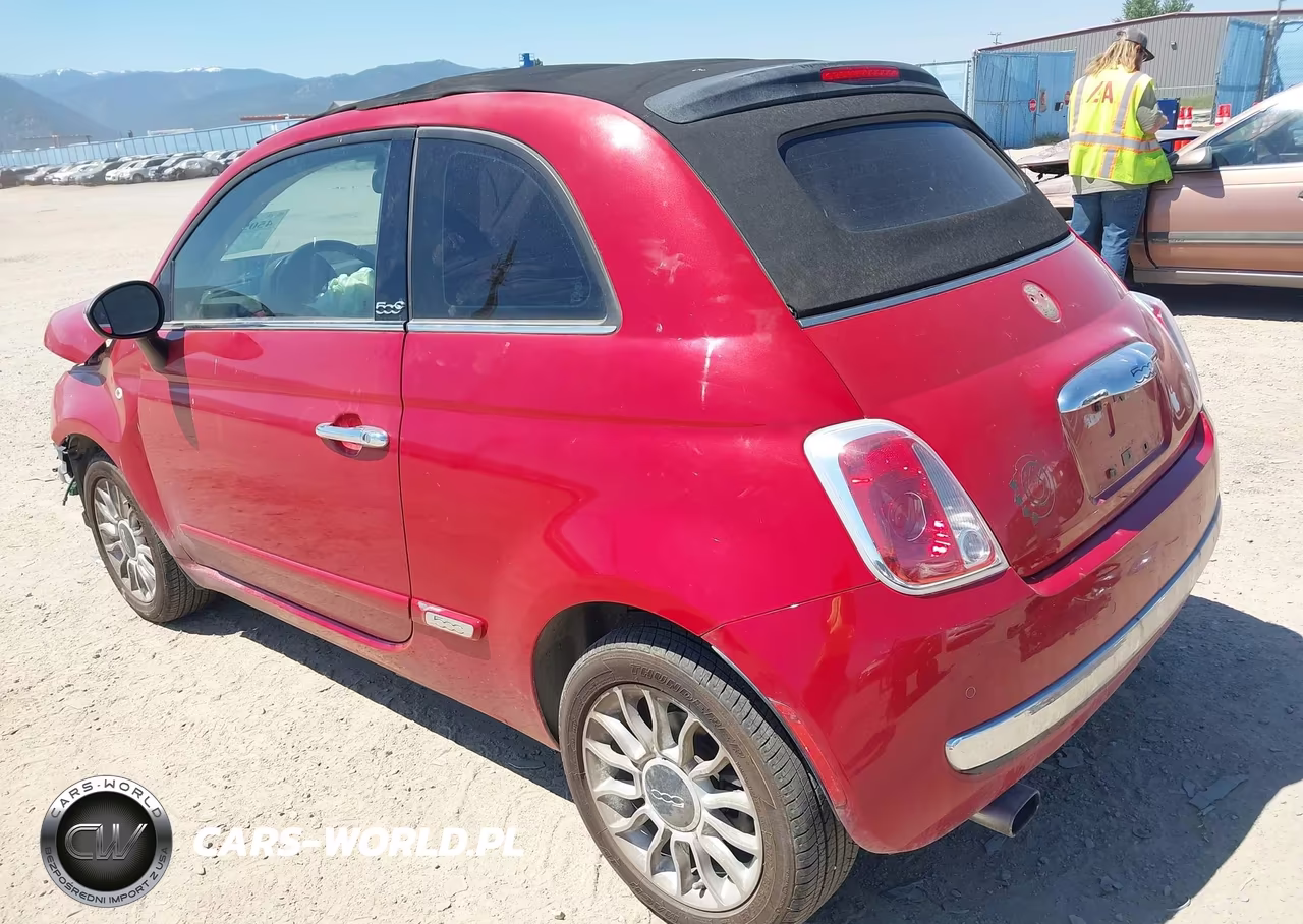2012 Fiat 500C Lounge VIN:3C3CFFER4CT130459 - 3