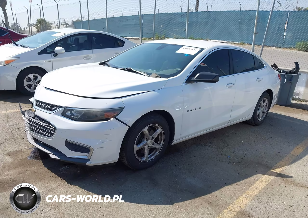 2016 Chevrolet Malibu Ls VIN:1G1ZB5ST7GF297872 - 2