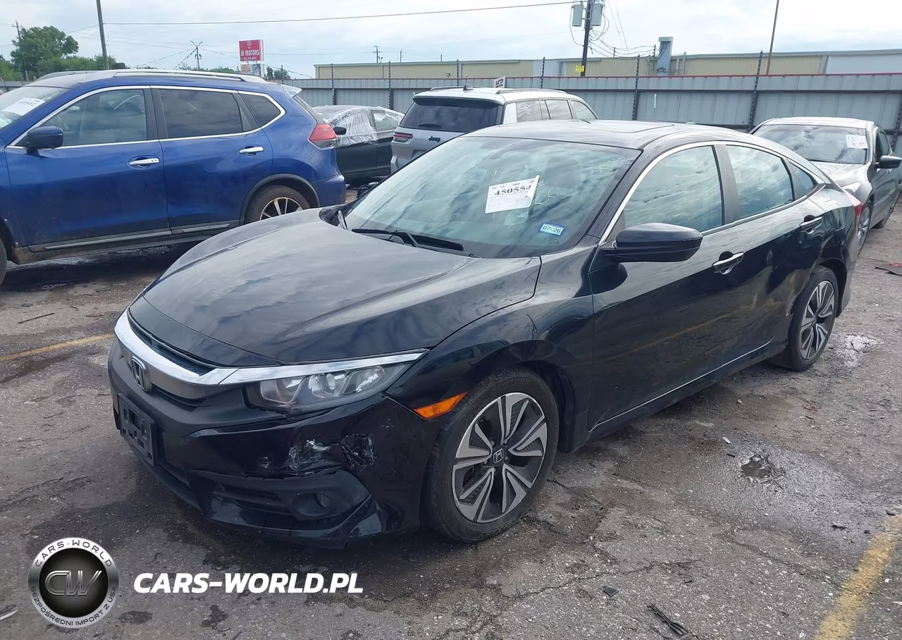 2016 Honda Civic Ex-T VIN:19XFC1F33GE031494 - 2