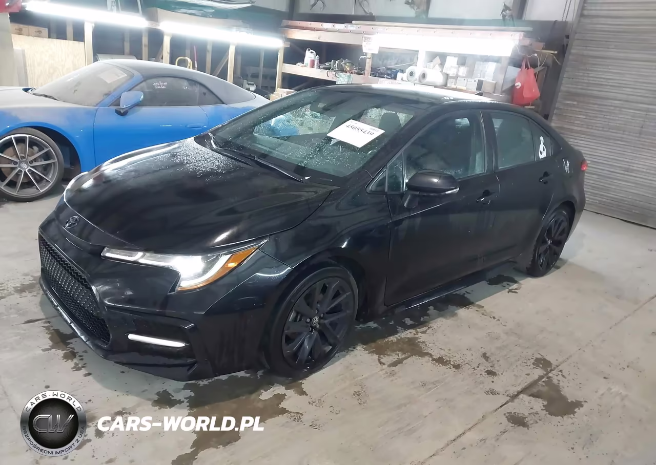 2021 Toyota Corolla Se Nightshade Edition VIN:5YFS4MCE5MP058256 - 2