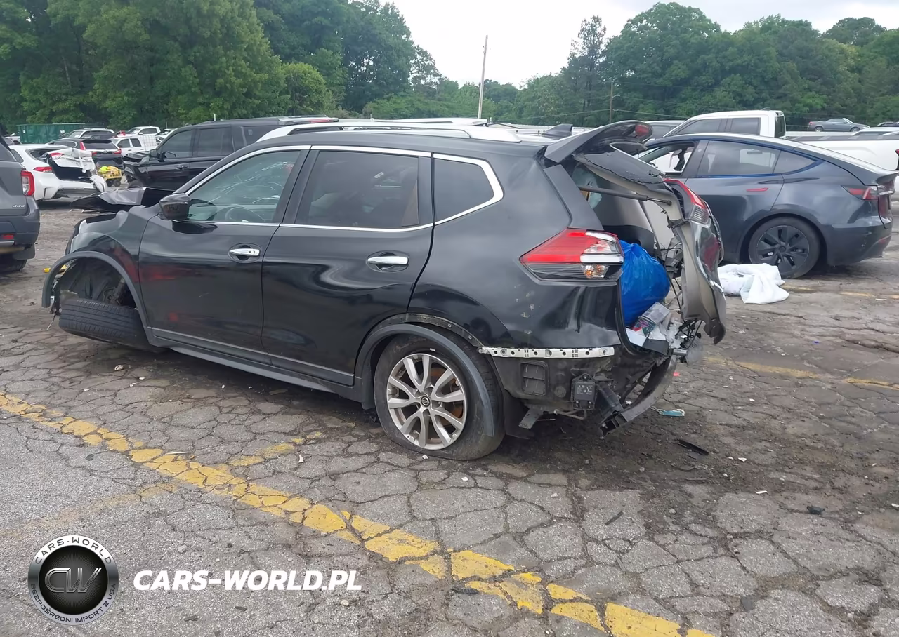 2017 Nissan Rogue Sv VIN:KNMAT2MT8HP550044 - 3