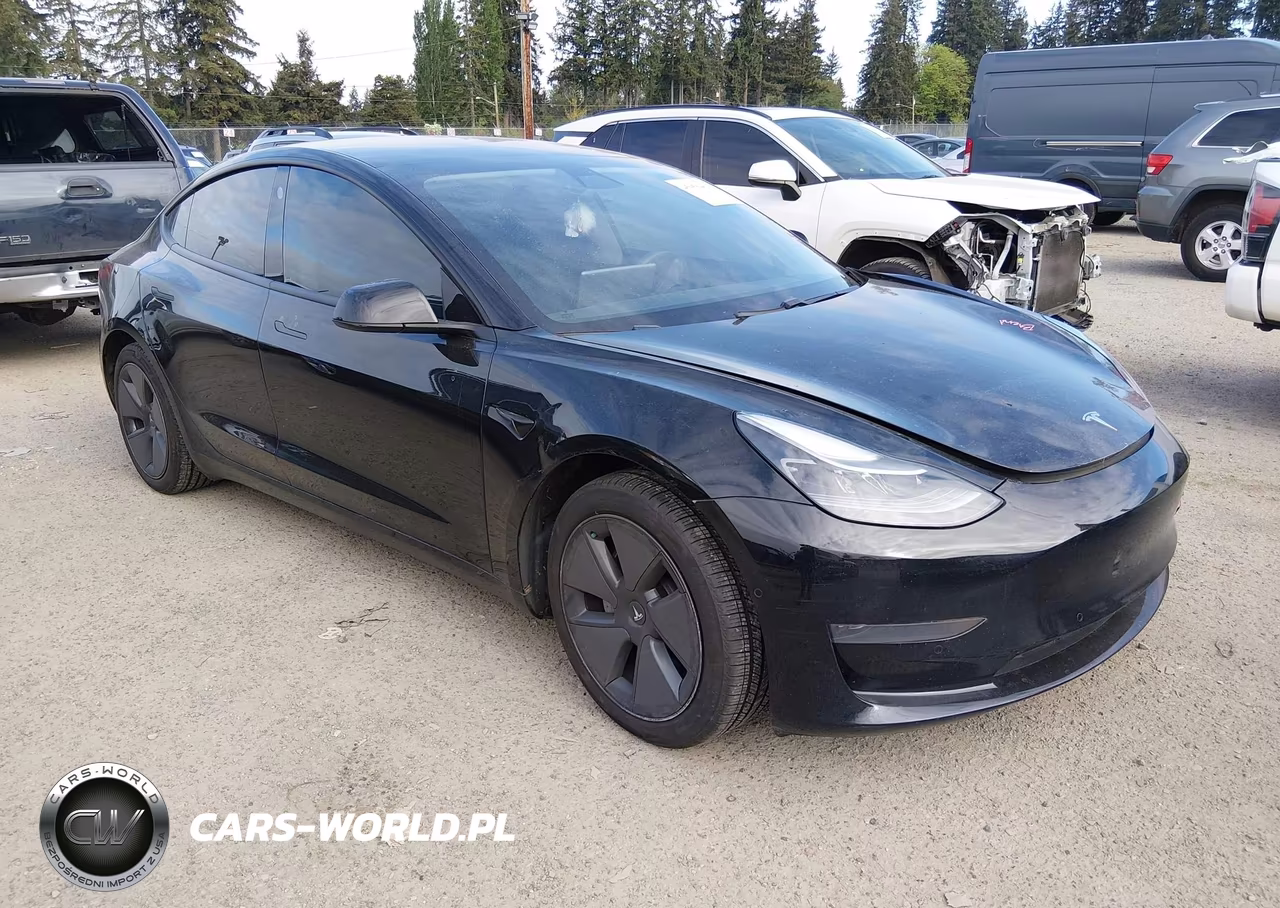 2021 Tesla Model 3 Standard Range Plus Rear-Wheel Drive VIN:5YJ3E1EA5MF985621 - 1