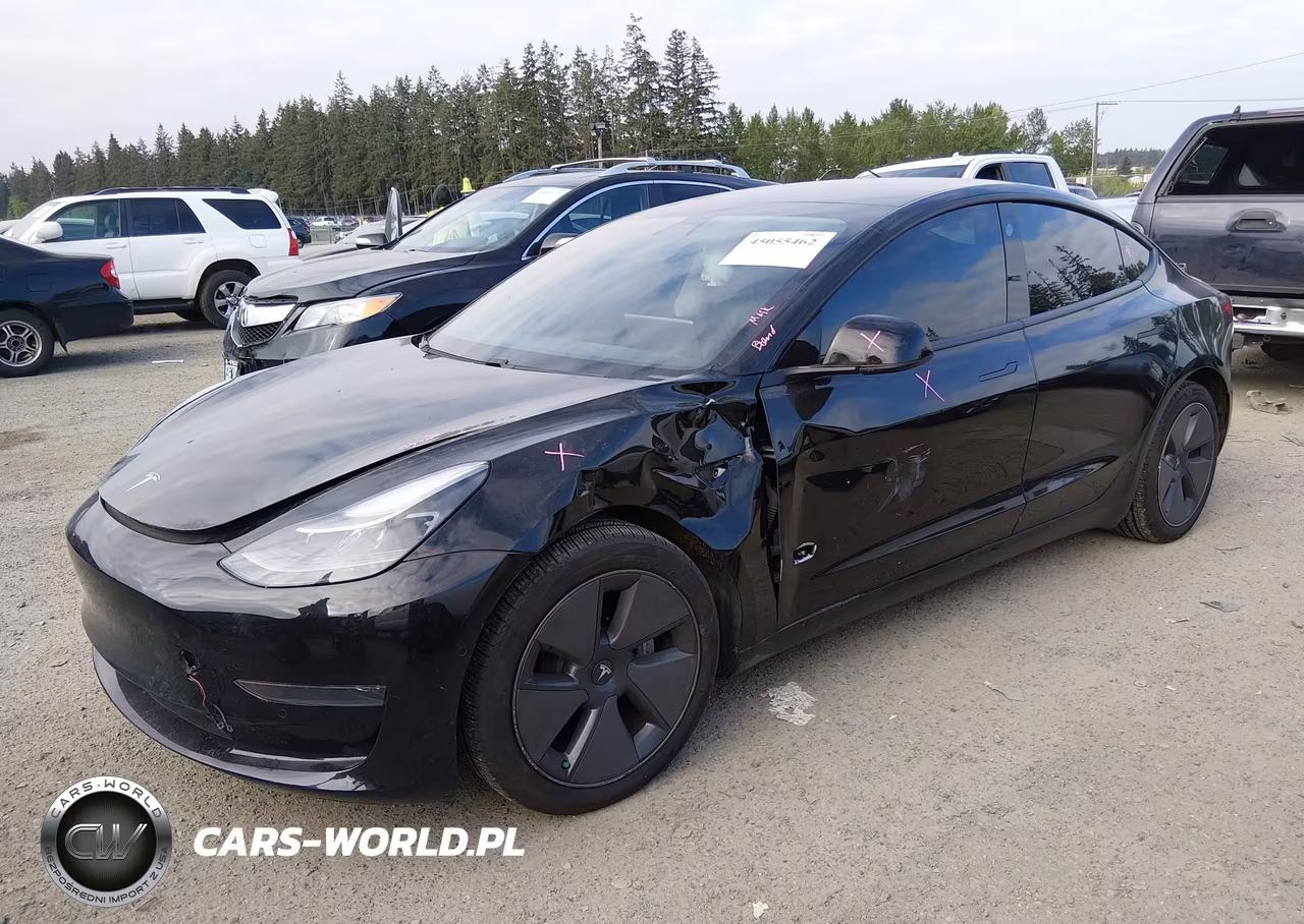 2021 Tesla Model 3 Standard Range Plus Rear-Wheel Drive VIN:5YJ3E1EA5MF985621 - 2